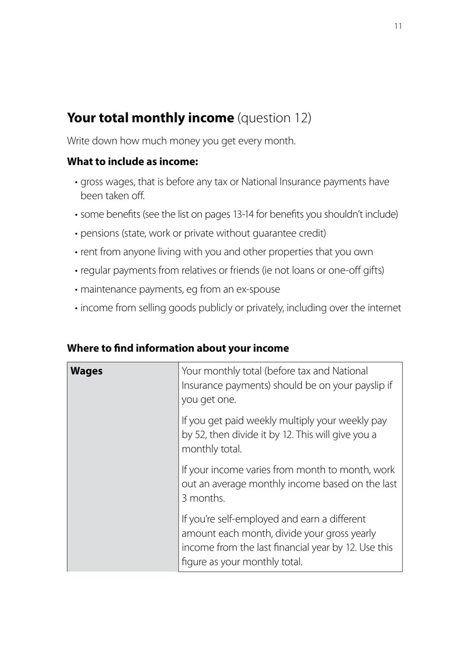 Form EX160A How to Apply for Help With Fees - United Kingdom, Page 11