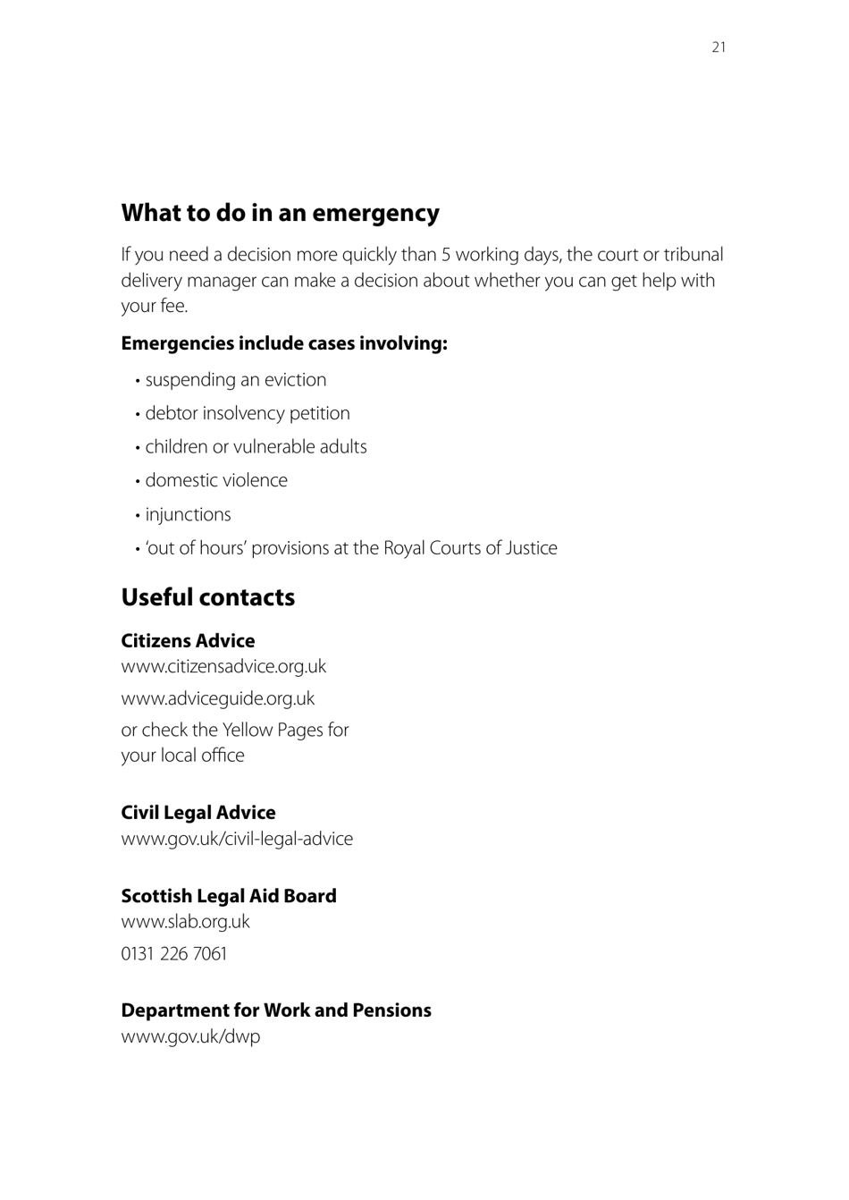 Form EX160A How to Apply for Help With Fees - United Kingdom, Page 21