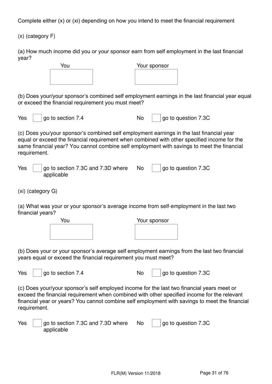 Form FLR(M) Extend Your Stay in the UK as a Partner or Dependent Child - United Kingdom, Page 31