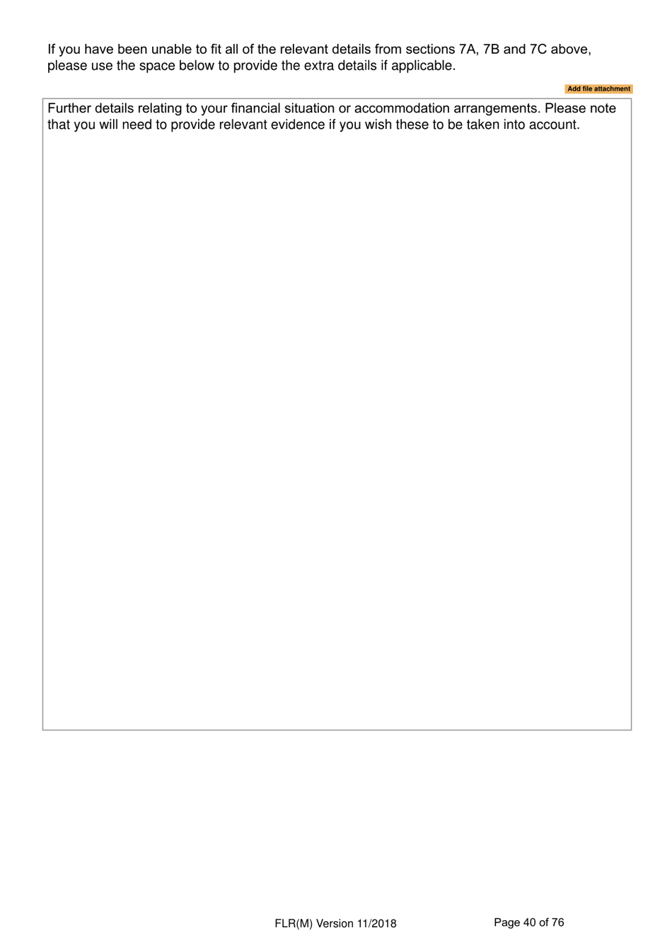 Form FLR(M) Extend Your Stay in the UK as a Partner or Dependent Child - United Kingdom, Page 40