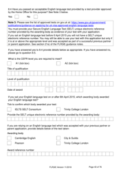 Form FLR(M) Extend Your Stay in the UK as a Partner or Dependent Child - United Kingdom, Page 43