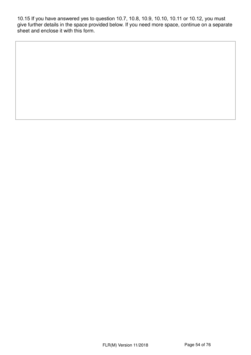 Form FLR(M) Extend Your Stay in the UK as a Partner or Dependent Child - United Kingdom, Page 54