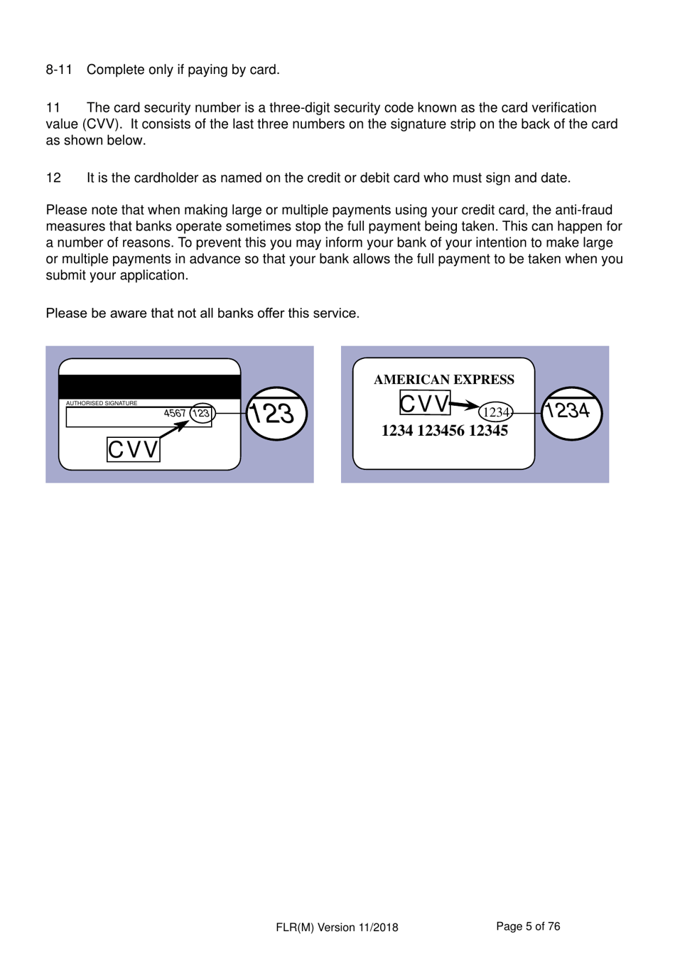 Form FLR(M) Extend Your Stay in the UK as a Partner or Dependent Child - United Kingdom, Page 5