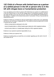 Form FLR(M) Extend Your Stay in the UK as a Partner or Dependent Child - United Kingdom, Page 65