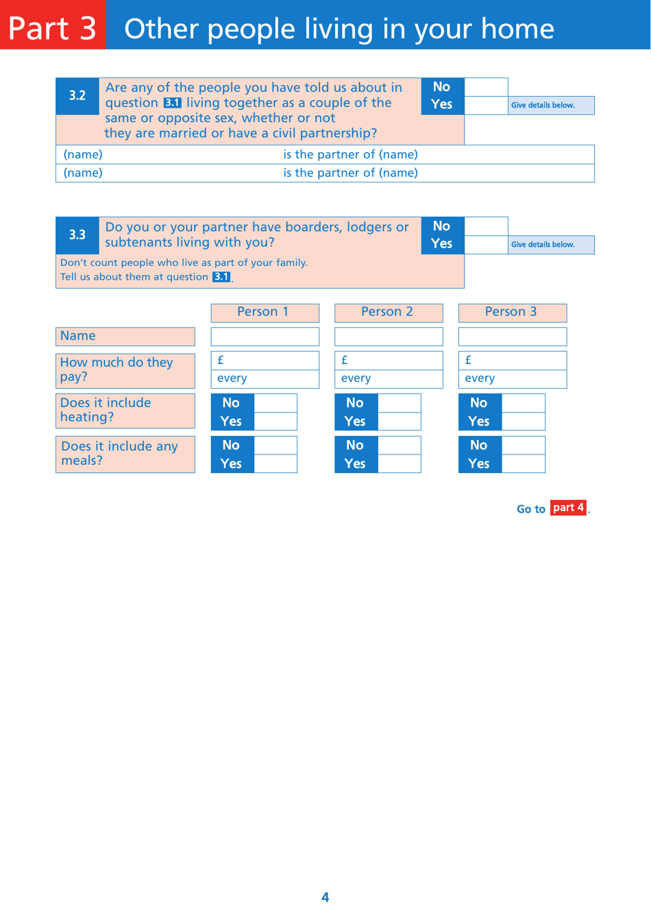 Form HC1 Claim for Help With Health Costs - United Kingdom, Page 8