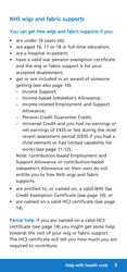 Form HC12 Help With Health Costs - United Kingdom, Page 9