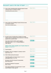 Form IHT205 Return of Estate Information - United Kingdom, Page 5