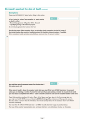 Form IHT205 Return of Estate Information - United Kingdom, Page 7