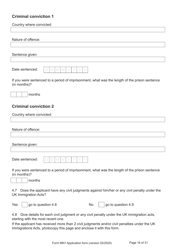 Form MN1 Application for Registration of a Child Under 18 as a British Citizen - United Kingdom, Page 16