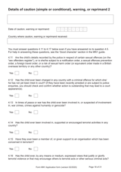 Form MN1 Application for Registration of a Child Under 18 as a British Citizen - United Kingdom, Page 18