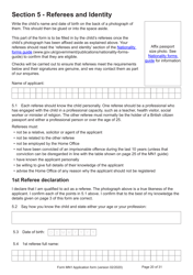 Form MN1 Application for Registration of a Child Under 18 as a British Citizen - United Kingdom, Page 20