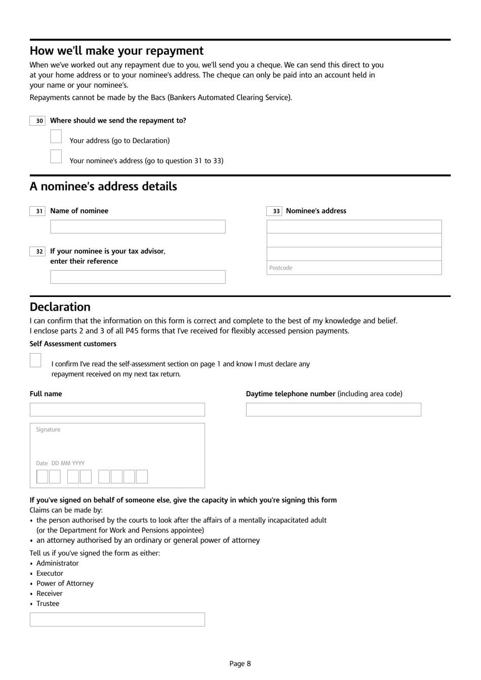 Form P53 - Fill Out, Sign Online and Download Printable PDF, United ...