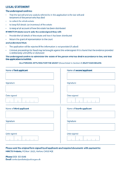 Form PA1P Probate Application (The Person Left a Will) - for Citizen Applicants Only - United Kingdom, Page 19
