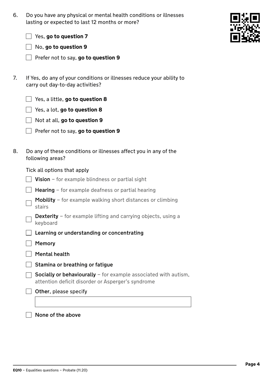 Form PA1P Probate Application (The Person Left a Will) - for Citizen Applicants Only - United Kingdom, Page 24