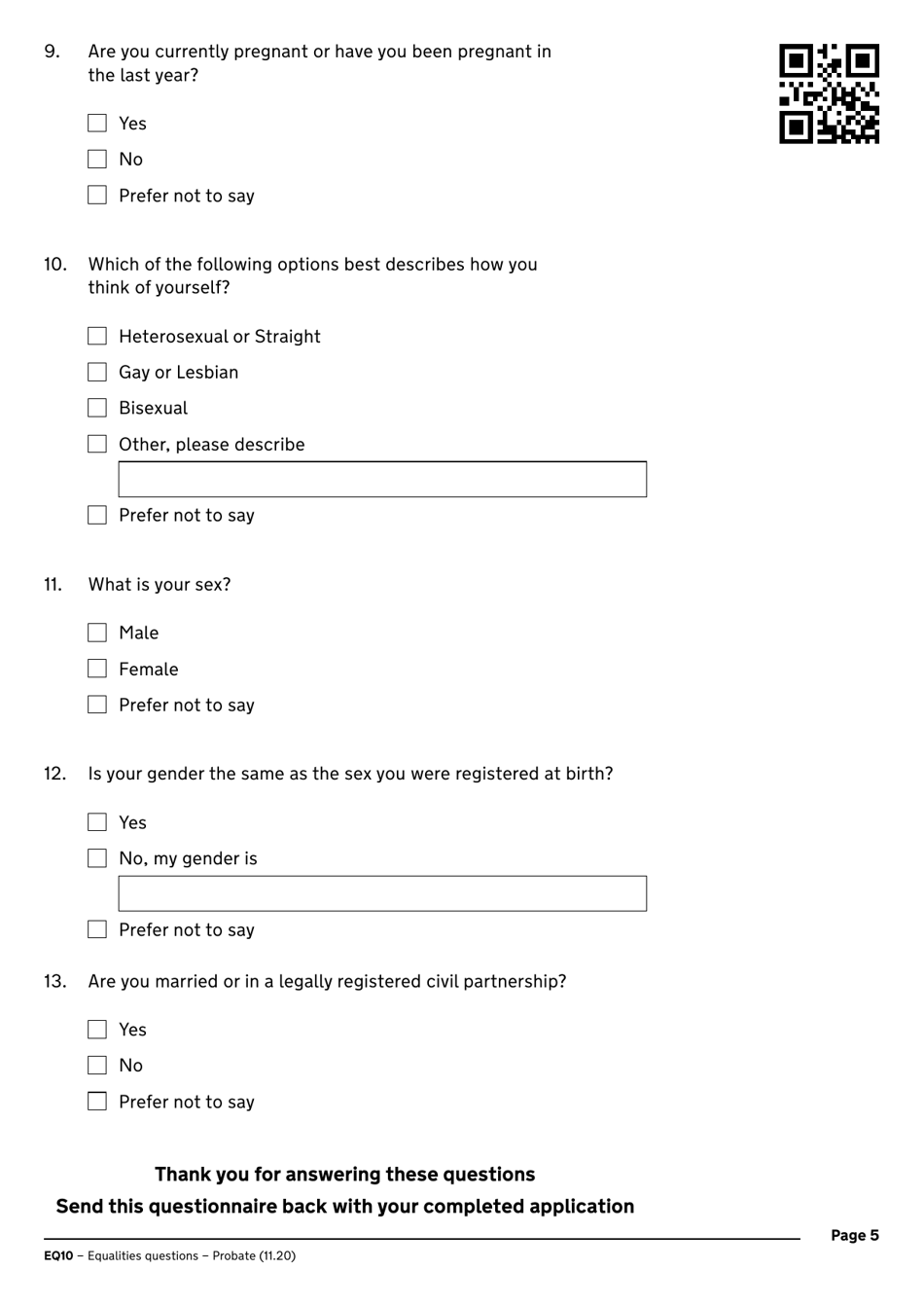 Form PA1P Probate Application (The Person Left a Will) - for Citizen Applicants Only - United Kingdom, Page 25