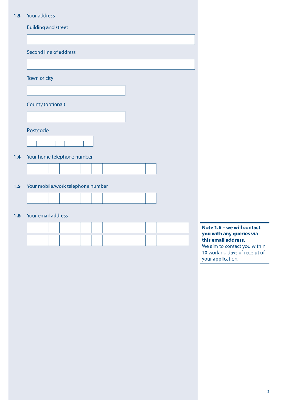 Form PA1P Probate Application (The Person Left a Will) - for Citizen Applicants Only - United Kingdom, Page 3