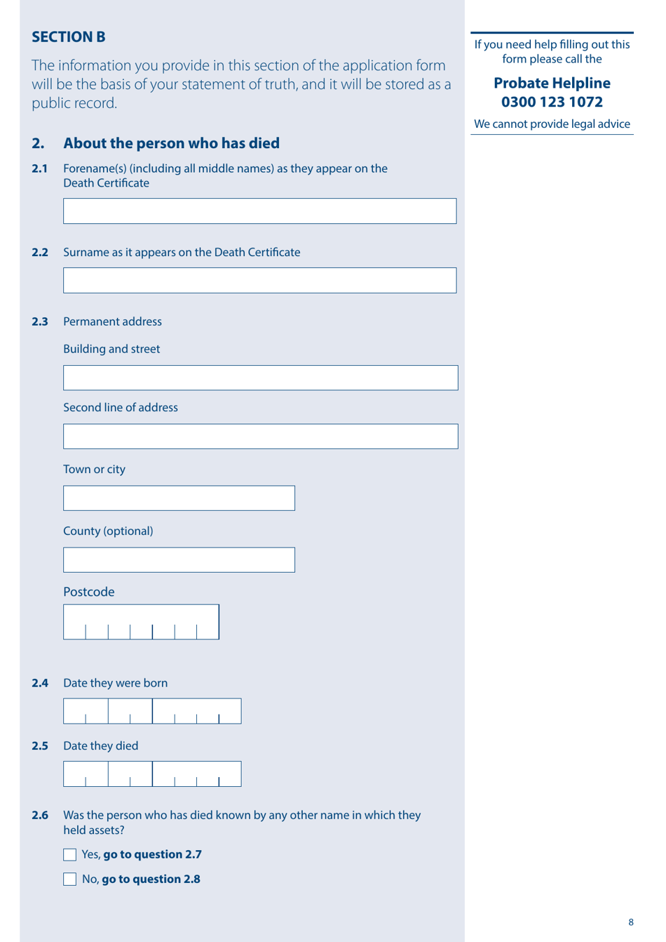 Form Pa1p Fill Out Sign Online And Download Fillable Pdf United Kingdom Templateroller 4854