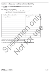 Form PIP2 Personal Independence Payment - United Kingdom, Page 4