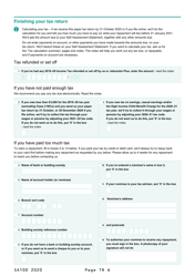Form SA100 Tax Return - United Kingdom, Page 8