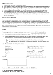 Form SD502 Application to Leave the Nhs Pension Scheme - United Kingdom, Page 4
