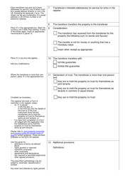 Form TP1 Transfer of Part of Registered Title(S) - United Kingdom, Page 2