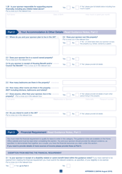 Form VAF4A Appendix 2 Financial Requirement Form - United Kingdom, Page 4