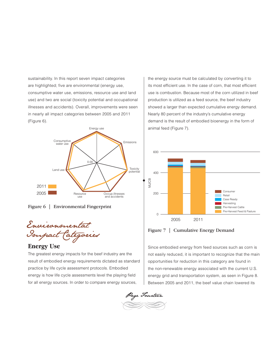 Sustainability Executive Summary - National Cattlemens Beef Association, Page 14