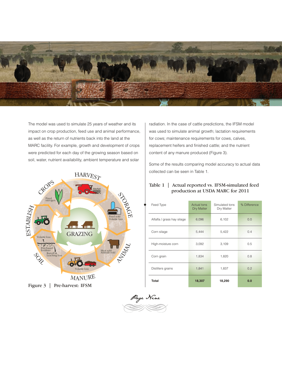 Sustainability Executive Summary - National Cattlemens Beef Association, Page 9