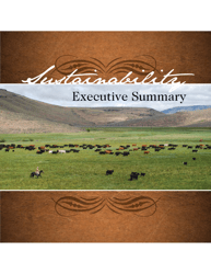 Document preview: Sustainability Executive Summary - National Cattlemen's Beef Association
