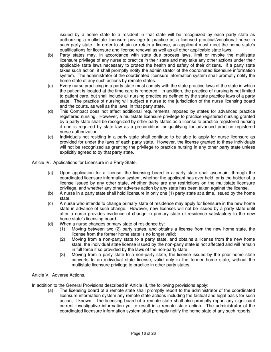 Mississippi Nursing Practice Law - Mississippi, Page 16