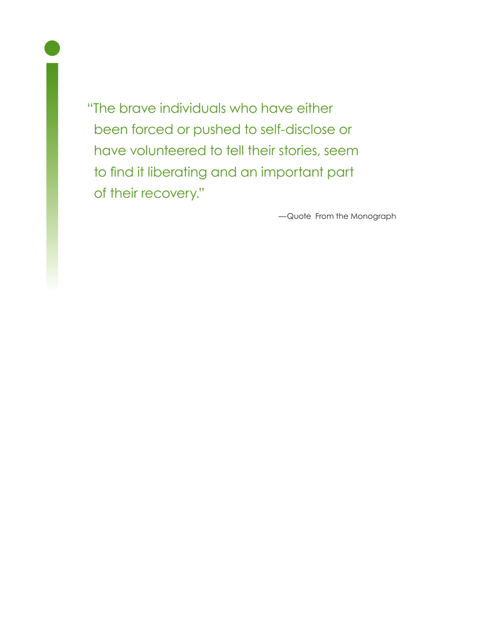 Self-disclosure and Its Impact on Individuals Who Receive Mental Health Services, Page 28