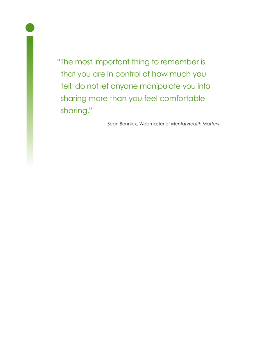 Self-disclosure and Its Impact on Individuals Who Receive Mental Health Services, Page 6