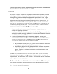 Snow Measurement Guidelines for National Weather Service Surface Observing Programs, Page 6