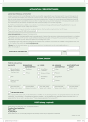 Application Form for Older Persons Freedom Pass - Greater London, United Kingdom, Page 2