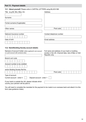 Form AW8 Nhs Pensions - Retirement Benefits Claim Form - United Kingdom, Page 10