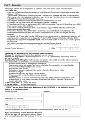 Form AW8 Nhs Pensions - Retirement Benefits Claim Form - United Kingdom, Page 12