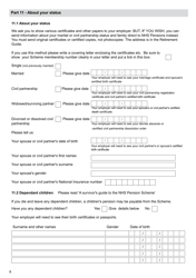 Form AW8 Nhs Pensions - Retirement Benefits Claim Form - United Kingdom, Page 8