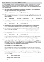 Form AW8 Nhs Pensions - Retirement Benefits Claim Form - United Kingdom, Page 9