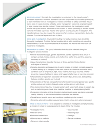 How to Conduct an Incident Investigation - National Safety Council, Page 2