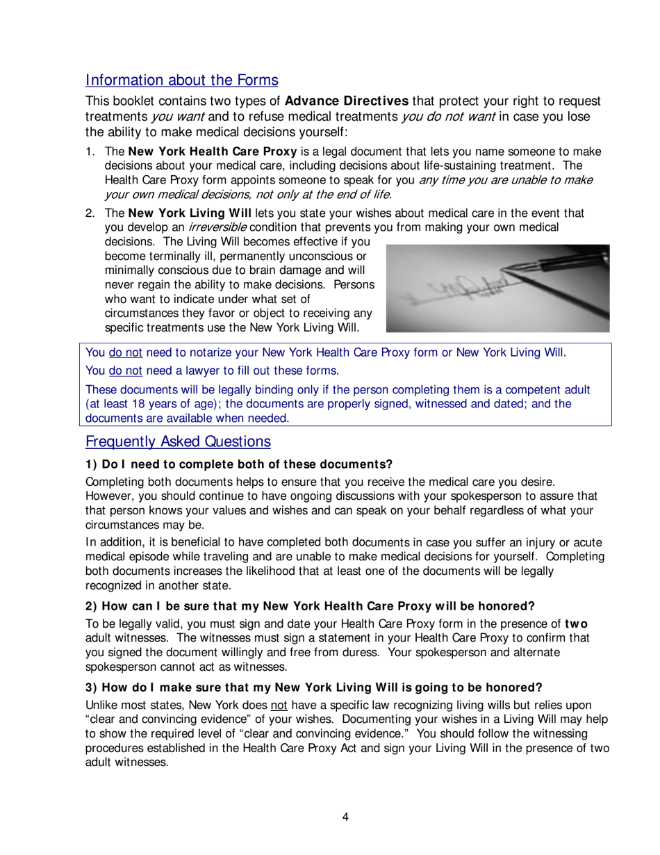 Form B-1576 Advance Care Planning - Know Your Choices, Share Your Wishes: Maintain Control, Achieve Peace of Mind, and Assure Your Wishes Are Honored - Bluecross Blueshield, Page 8