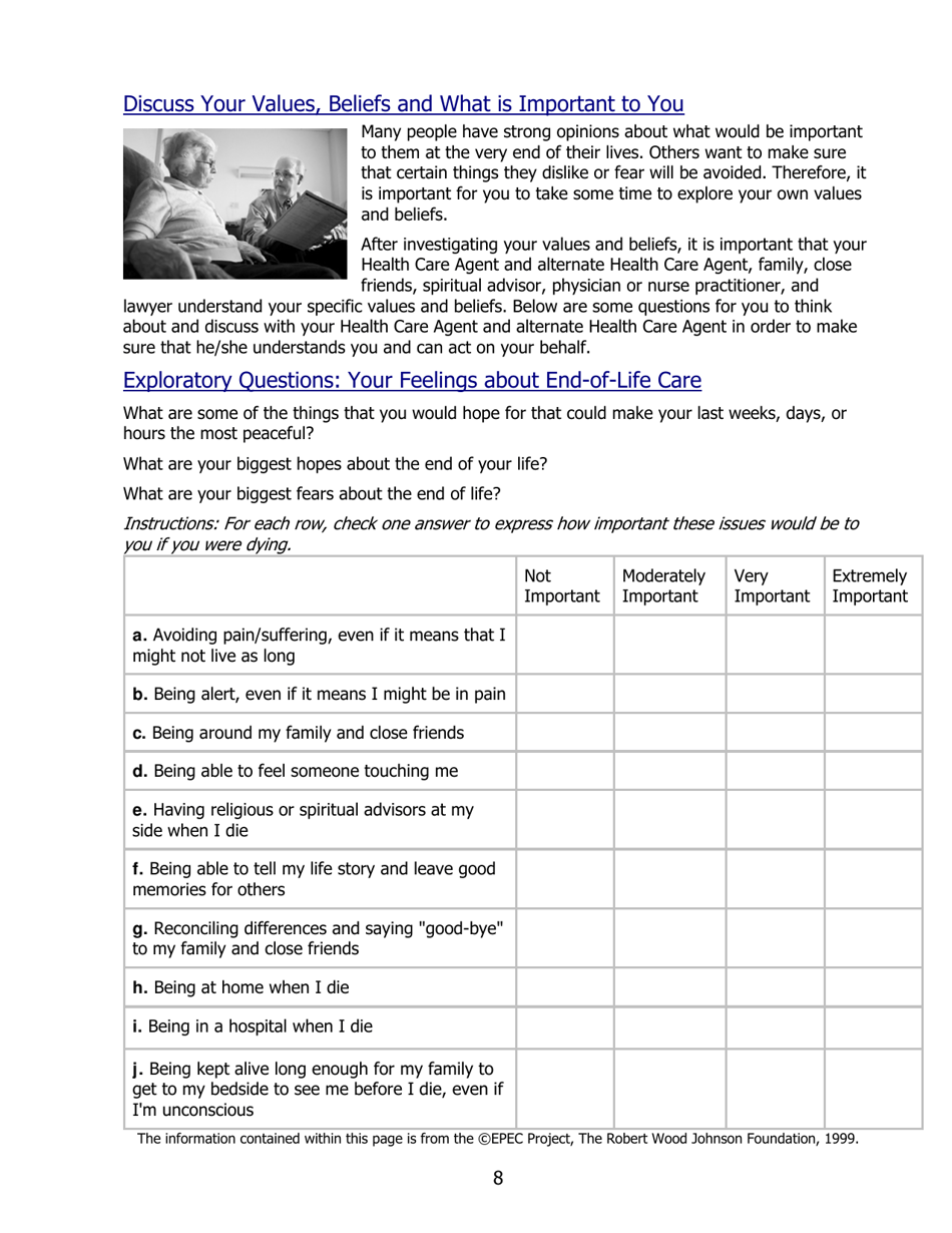 Form B-1576 Advance Care Planning - Know Your Choices, Share Your Wishes: Maintain Control, Achieve Peace of Mind, and Assure Your Wishes Are Honored - Bluecross Blueshield, Page 12