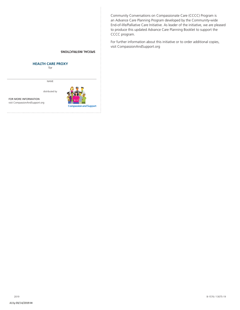 Form B-1576 Advance Care Planning - Know Your Choices, Share Your Wishes: Maintain Control, Achieve Peace of Mind, and Assure Your Wishes Are Honored - Bluecross Blueshield, Page 28