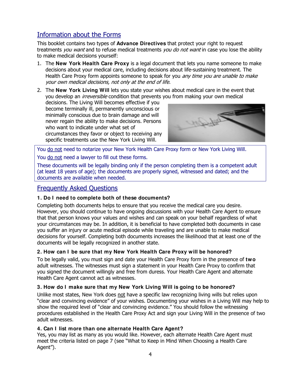 Form B-1576 Advance Care Planning - Know Your Choices, Share Your Wishes: Maintain Control, Achieve Peace of Mind, and Assure Your Wishes Are Honored - Bluecross Blueshield, Page 8