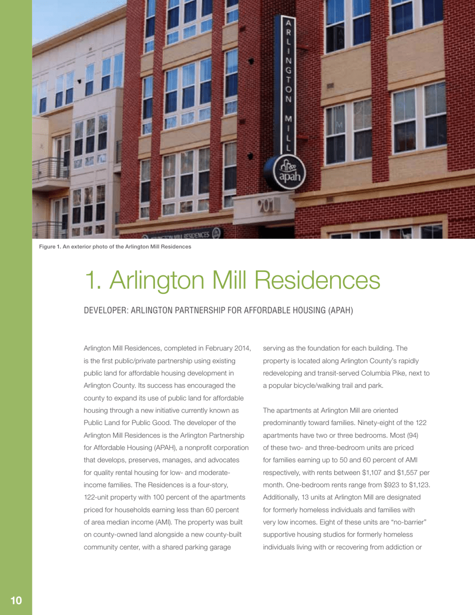 Public Land  Affordable Housing in the Washington Dc Region: Best Practices and Recommendations, Page 14