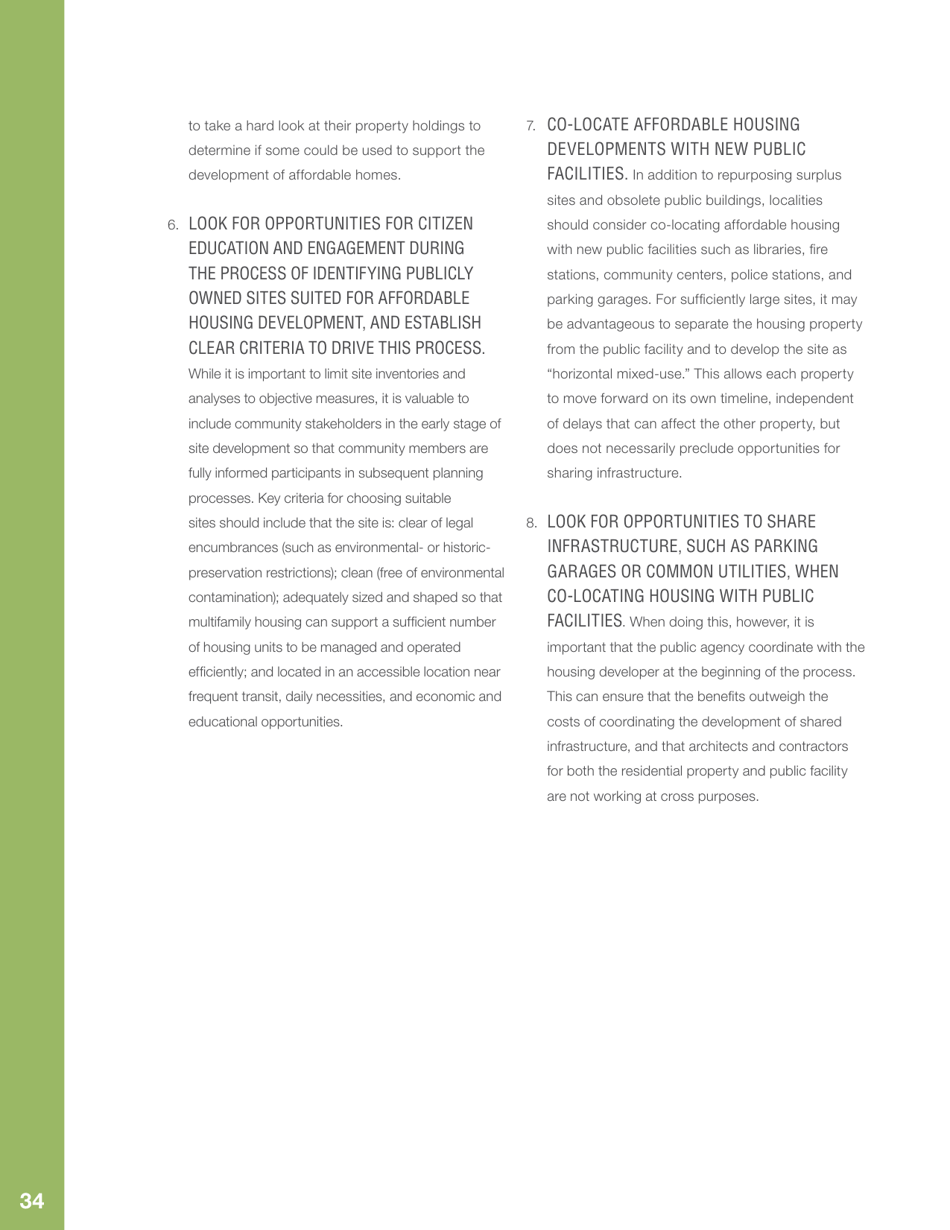 Public Land  Affordable Housing in the Washington Dc Region: Best Practices and Recommendations, Page 38