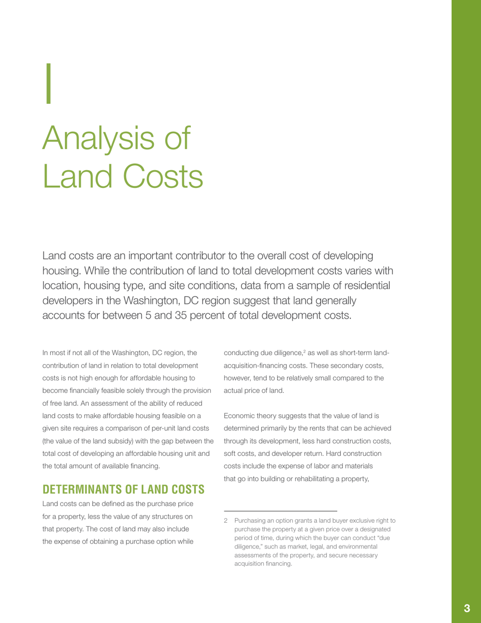 Public Land  Affordable Housing in the Washington Dc Region: Best Practices and Recommendations, Page 7