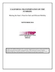 Document preview: California Transportation by the Numbers: Meeting the State's Need for Safe and Efficient Mobility - Trip