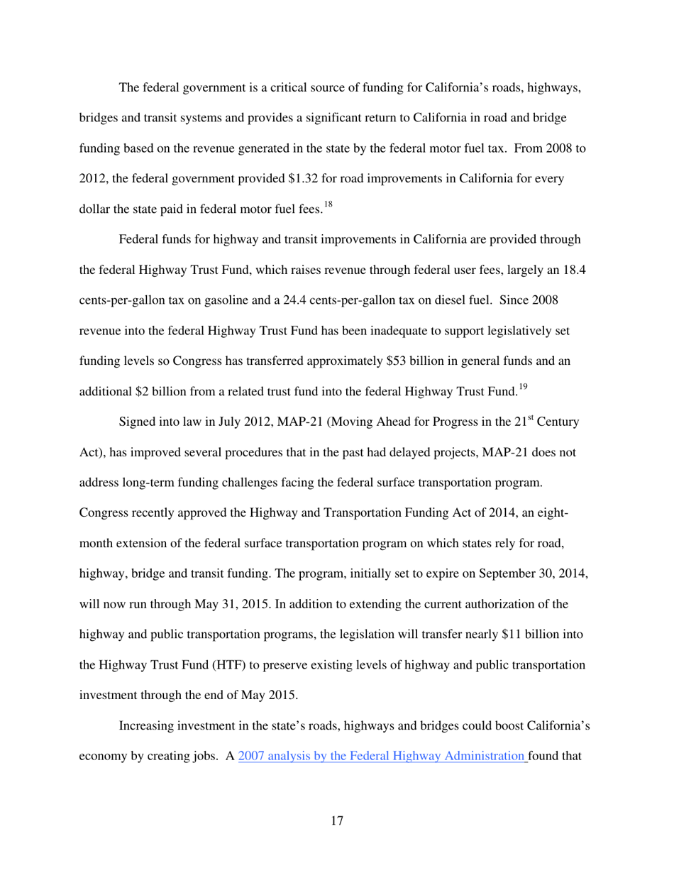 California Transportation by the Numbers: Meeting the States Need for Safe and Efficient Mobility - Trip, Page 18