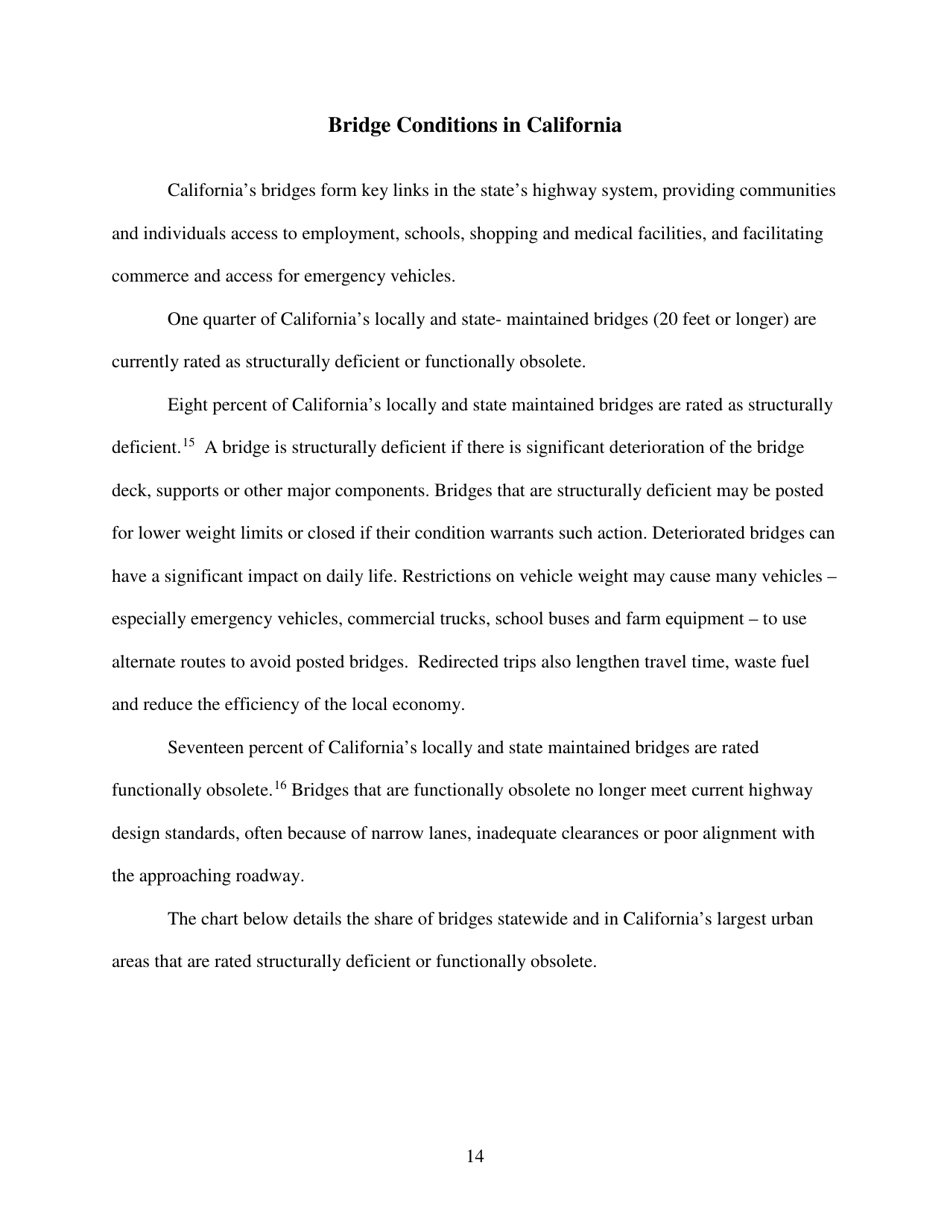 California Transportation by the Numbers: Meeting the States Need for Safe, Smooth and Efficient Mobility - Trip, Page 15