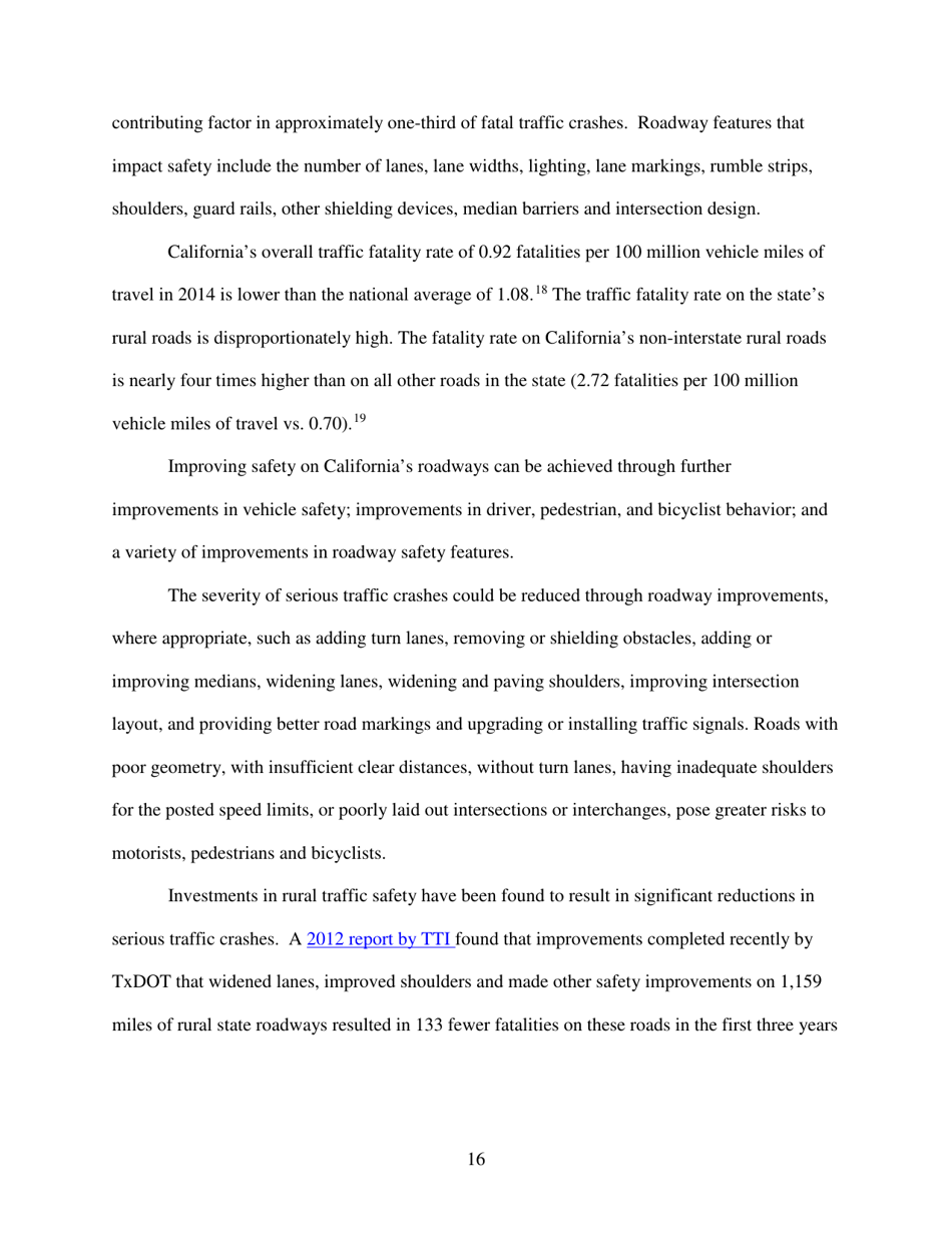California Transportation by the Numbers: Meeting the States Need for Safe, Smooth and Efficient Mobility - Trip, Page 17